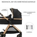 Kočárek kombinovaný KINDERKRAFT Esme Pro 3v1 - Pure Black