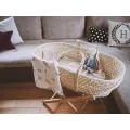 Ahojbaby Stojan na Mojžíšův košík pro miminko Smart - Natural bez laku