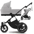 Korbička na kočárek Cybex Cot S - Fog Grey