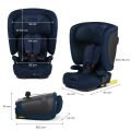 Autosedačka Kinderkraft Fix2Go i-Size 76-150 cm - Navy