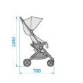 Kočárek Maxi-Cosi Lara 2 - Graphite