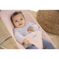 BabyBjörn lehátko Bouncer Bliss - Woven Light Pink mélange