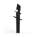 CYBEX jídelní židlička Click&Fold 3in1 - Stunning Black
