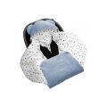 Deka/zavinovačka/fusak do autosedačky Sleepee - Royal Denim