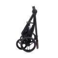 Kočárek + přepravní taška pro psy 2v1 Wonderfold Pet P3 do 22,7 kg, Jet black