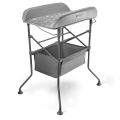 Stolek přebalovací pult s vaničkou KINDERKRAFT Bubbly Grey