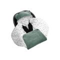 Deka/zavinovačka/fusak do autosedačky Sleepee - Royal Wrap Green