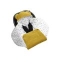 Deka/zavinovačka/fusak do autosedačky Sleepee - Sunflower