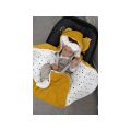 Deka/zavinovačka/fusak do autosedačky Sleepee - Sunflower