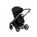 Kočárek Tutis Mio Plus 2v1 - Black Edition Rose Gold