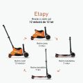 Koloběžka SmarTrike Xtend Scooter Ride-on 3v1 - Orange
