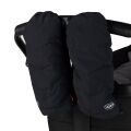Voksi rukavice na kočárek Stroller Mittens - Black light grey