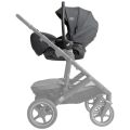 Polohovací autosedačka Joie i-Level Pro - Signature Ebony
