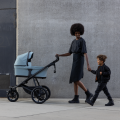 Kočárek 2v1 Thule Urban Glide 3 single + korba Bassinet - Black / Soft Beige 2025