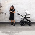 Akční set kočárek Thule Urban Glide 4-wheel - Soft Beige + pláštěnka, madlo, moskytiera