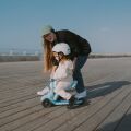 Koloběžka 2v1 SmarTrike Xtend Mini-ride - Coral pink
