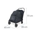 Kočárek pro psy Wonderfold Pet PFL do 45 kg, black