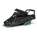 Akční set kočárek Thule Urban Glide 3 - Black + pláštěnka, madlo, moskytiera