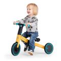 KINDERKRAFT 4TRIKE skládací tříkolka 2v1 - Silver Grey
