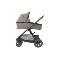 Set 2v1 kočárek Maxi-Cosi Leona 2 + korbička Oria Luxe - Luxe Twillic Truffle