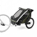 Thule Chariot Lite 2 double + kočárkový a bike set - Vintage 2026