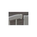 Zábrana Babydan Perfect Close white, 77,3-83,5 cm