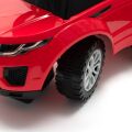 Dětské hrající odrážedlo s vodící tyčí SUV 3v1 Baby Mix - Červená