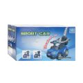 Dětské hrající odrážedlo s vodící tyčí SUV 3v1 Baby Mix - Červená
