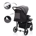 Kočárek Fillikid Driver - Dark grey melange 