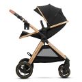 Kočárek kombinovaný KINDERKRAFT Esme Pro 3v1 - Moonlight Grey