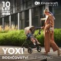 Sportovní kočárek Kinderkraft Yoxi - Pure Black