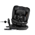 Asalvo PANAFIX autosedačka 40-150 cm, otočná, isofix+TopTether - Black