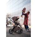 Kombinovaný kočárek EASYWALKER Zoey + autosedačka Cybex 3v1 - Chestnut Brown