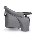 Hauck Sedátko ke stolu Fix N Sit Dark Grey
