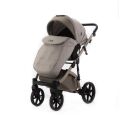 Kočárek kombinovaný 2v1 ADAMEX Nola Natura - Cappuccino