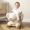 NATTOU Houpačka Teddy plyš 10m+ sloník ecru