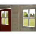 Dětský zahradní domeček s houpačkou, skluzavkou i pískovištěm