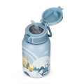 PETITE&MARS Láhev nerezová termo se slámkou 350 ml - Work Zone