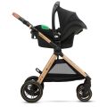 Kočárek kombinovaný KINDERKRAFT Esme Pro 3v1 - Moonlight Grey
