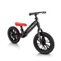 QPLAY Odrážedlo Racer air (Titanium) 3 - 6 let, do 30 kg - Black/Red