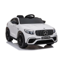 Dětské elektrické autíčko Mercedes Benz GLC 63S 4x45W 12V, dálkové ovládání - Bílé