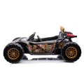 Elektrické autíčko Buggy Racing 2x200W 24V dálkové ovládání - černé