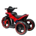Dětská elektrická motorka Baby Mix POLICE - zelená