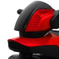 Dětská elektrická motorka Baby Mix POLICE - Bílá