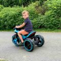 Dětská elektrická motorka Baby Mix POLICE - Bílá