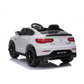 Dětské elektrické autíčko Mercedes Benz GLC 63S 4x45W 12V, dálkové ovládání - Bílé