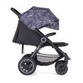 PETITE&MARS Kočárek sportovní Street2 Air Black - Limited 100 Palmtree