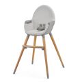 Jídelní židlička Kinderkraft FINI 2 - Grey