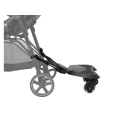 KikkaBoo Stupátko ke kočárku Ally Black