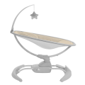 KikkaBoo Houpací lehátko elektrické Spinny - Beige